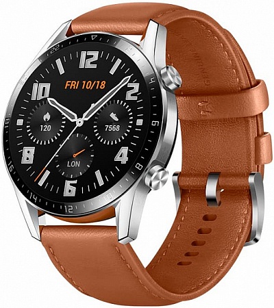 Смарт-часы Huawei Watch GT 2 46 мм (коричневый)